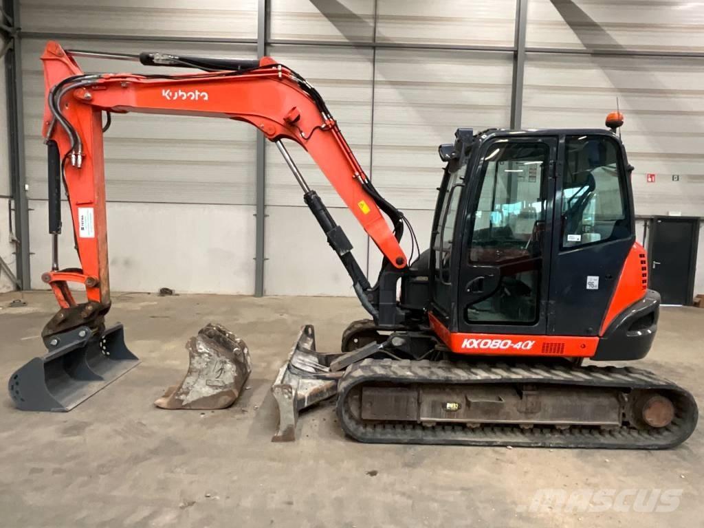 Kubota KX 080-4 A Escavadoras Midi 7t - 12t
