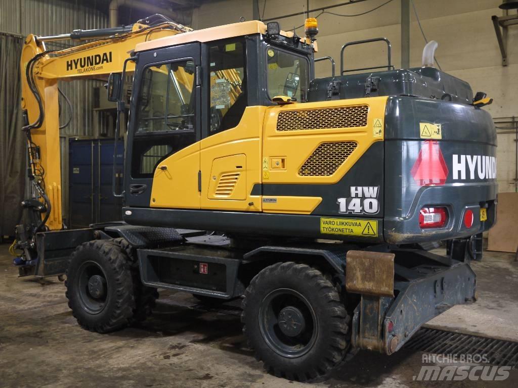 Hyundai HW 140 Escavadoras de rodas