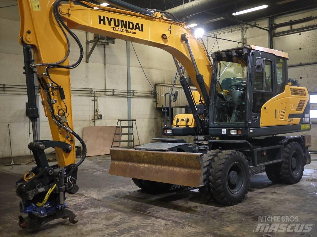 Hyundai HW 140 Escavadoras de rodas