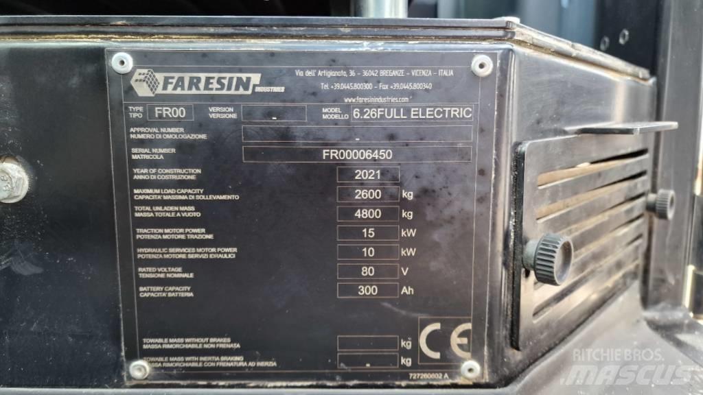 Faresin F6.26 E Manipuladores telescópicos
