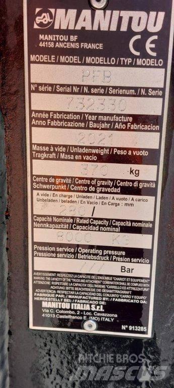 Manitou PFB Manipuladores telescópicos