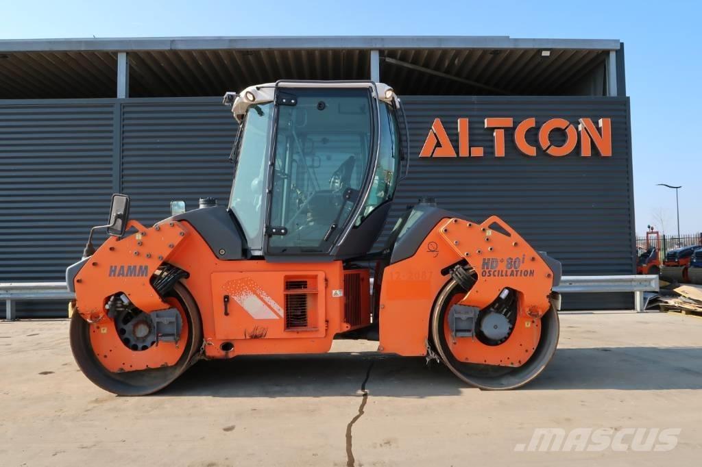 Hamm HD+ 80I VO-S Cilindros Compactadores tandem