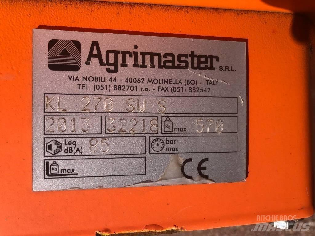 Agrimaster KL 270 SW Gadanheiras e cortadores de folhas para pastos