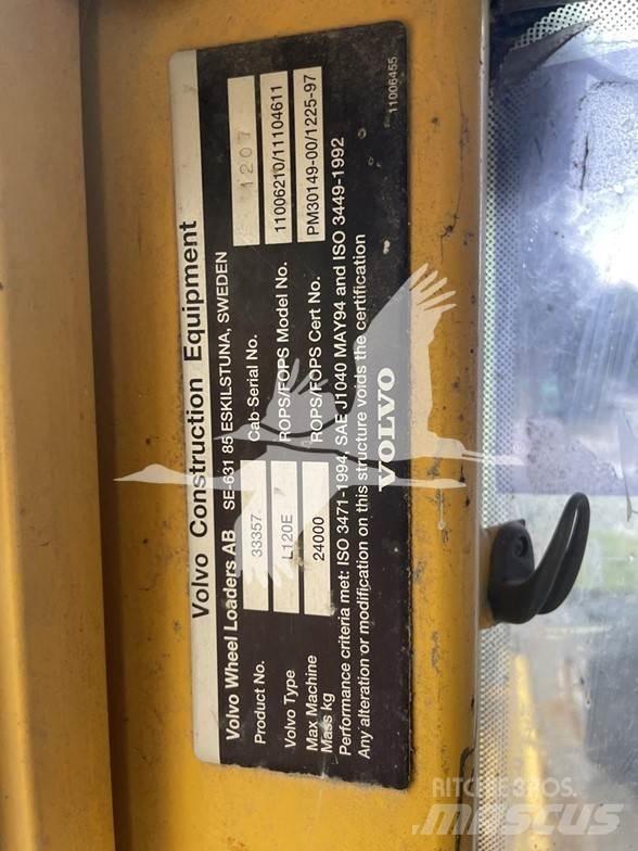 Volvo L120E Pás carregadoras de rodas
