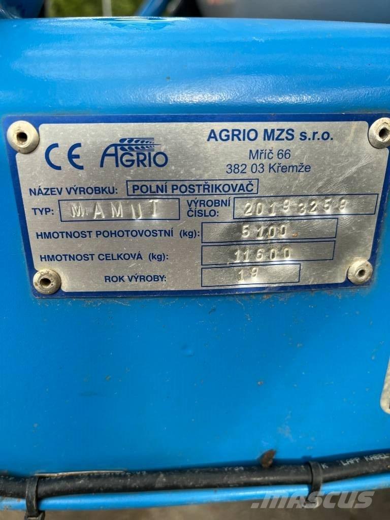 Agrio Mamut 6000 Pulverizadores de fertilizante