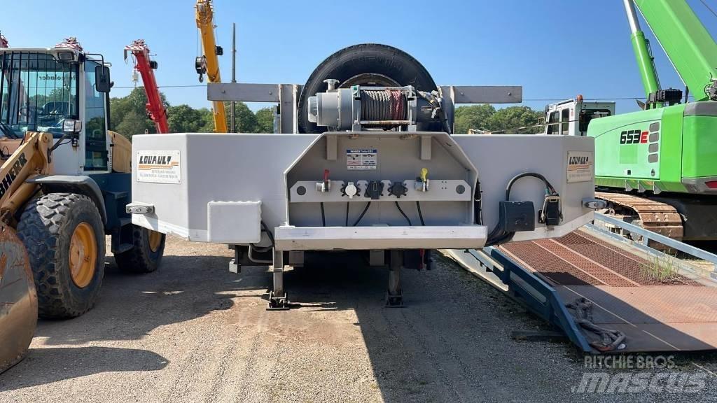 Louault 13,60m Semi Reboques de Transporte Auto