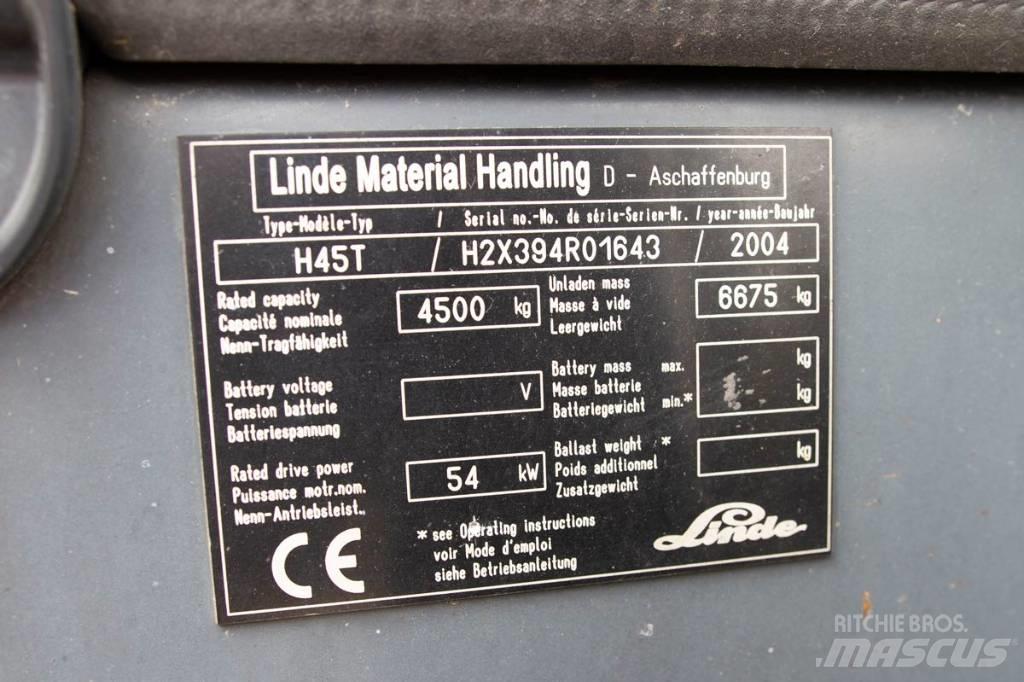 Linde H 45 T Empilhadores a gás