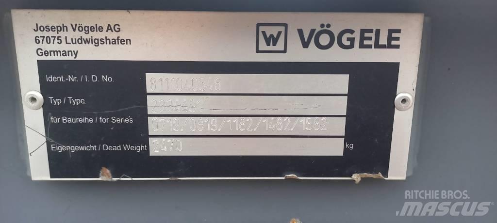 Vögele MT 3000-2 Veículos transporte material