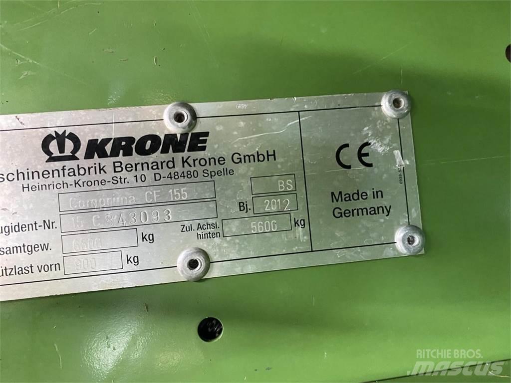 Krone CF 155 XC Enfardadeira de rolos