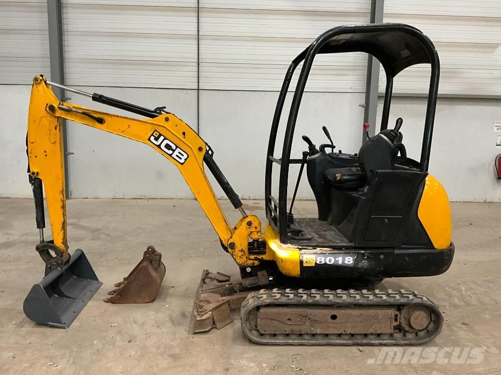 JCB 8018 Mini Escavadoras <7t