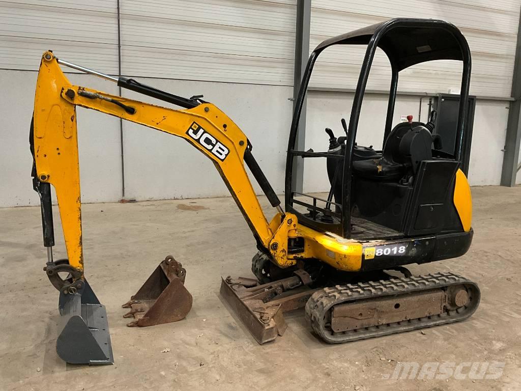 JCB 8018 Mini Escavadoras <7t