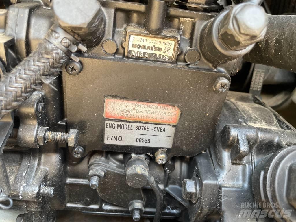 Komatsu PC 20 Escavadoras de rastos
