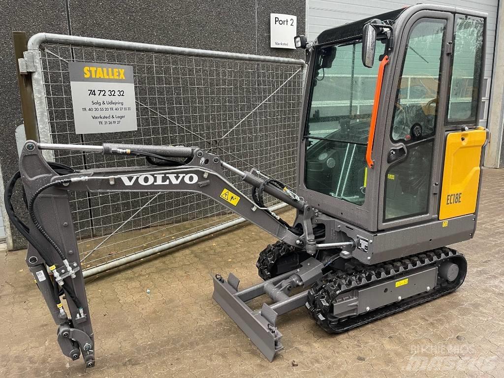 Volvo EC18E Mini Escavadoras <7t