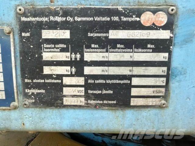 Aichi SR 210 Elevadores braços articulados