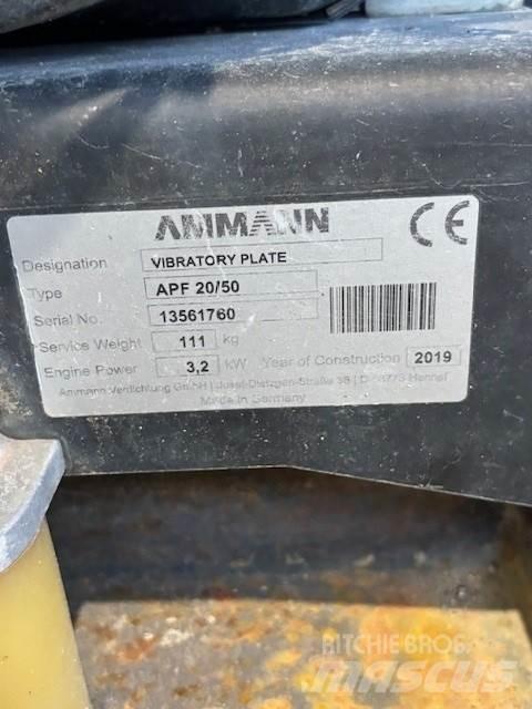Ammann APF 20/50 Placas compactadoras