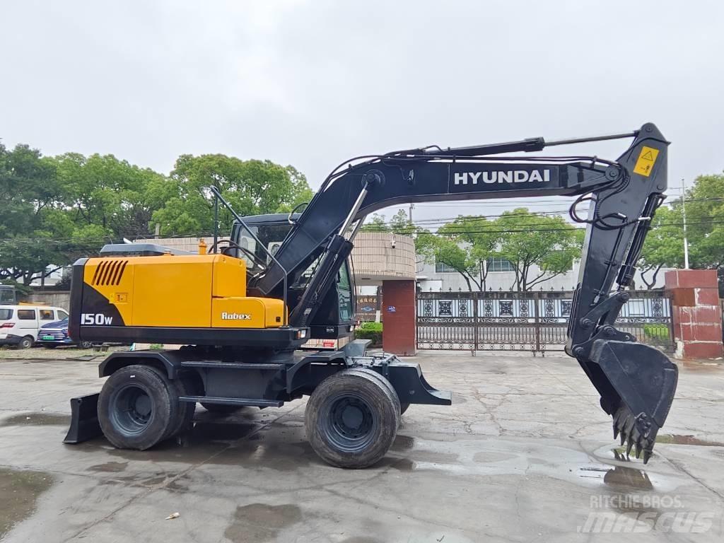 Hyundai 150w Escavadoras de rodas