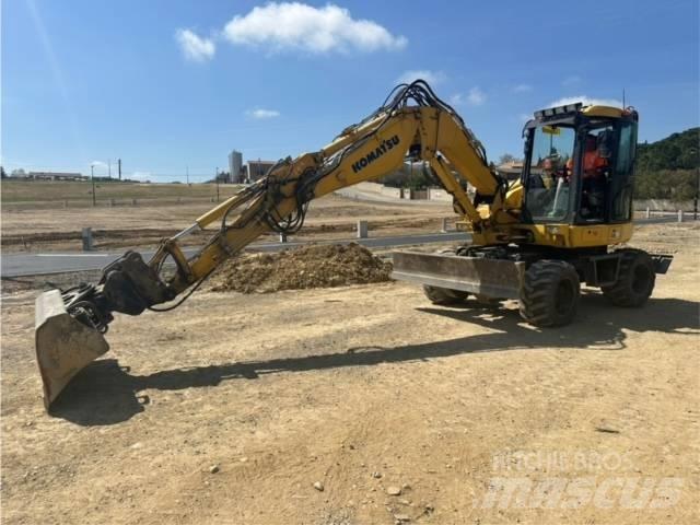 Komatsu PW98 MR-10 Escavadoras de rodas