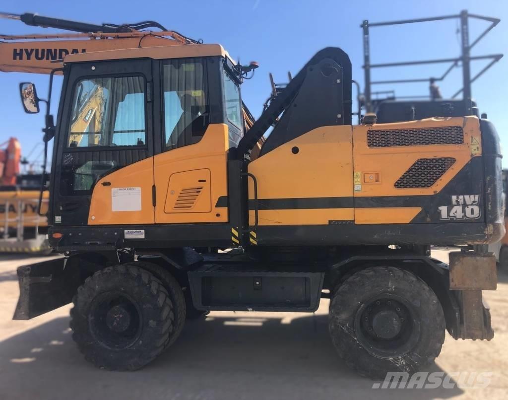 Hyundai HW140 Escavadoras de rodas