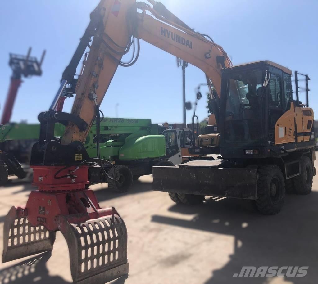Hyundai HW140 Escavadoras de rodas