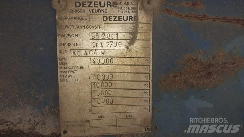 Dezeure AD404M Reboques carga baixa