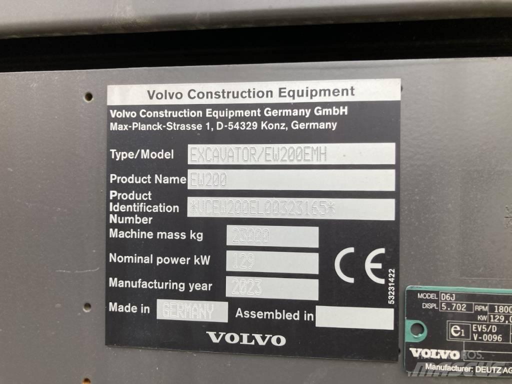 Volvo EW 200 E MH Escavadoras de rodas