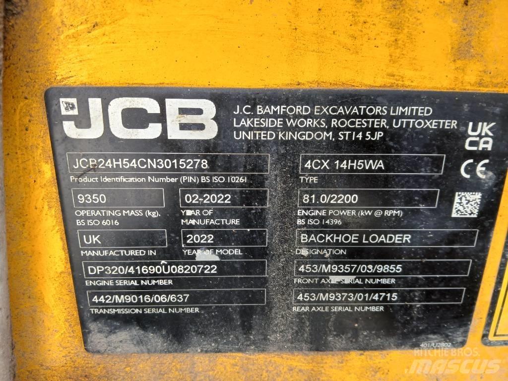 JCB 4 CX Pro AEC Retroescavadoras