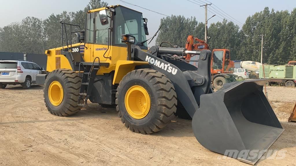Komatsu WA 380-6 Pás carregadoras de rodas