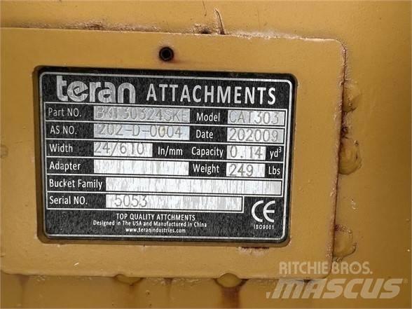Teran CAT303 Baldes crivo