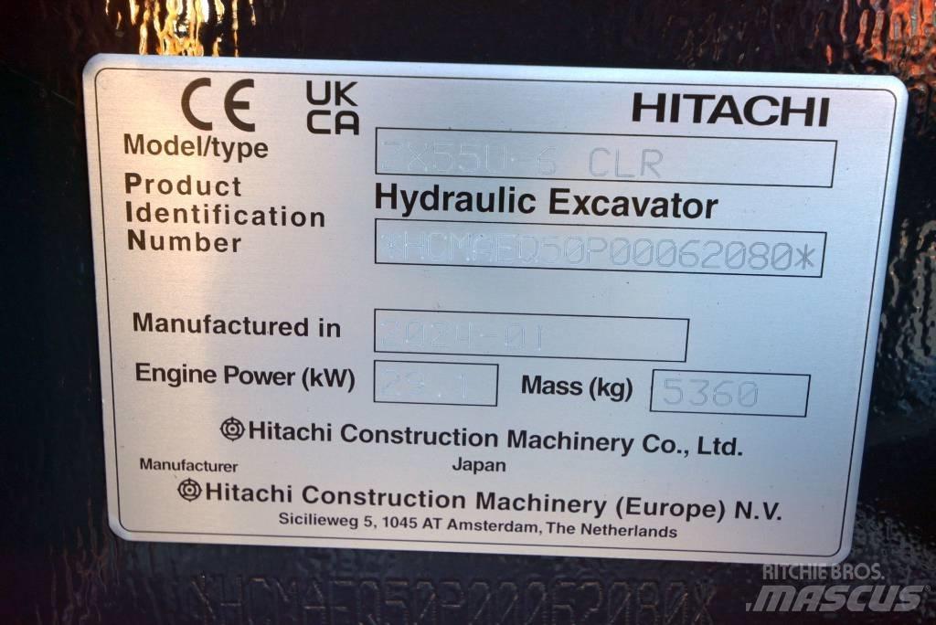 Hitachi ZX 55 U-6 Mini Escavadoras <7t