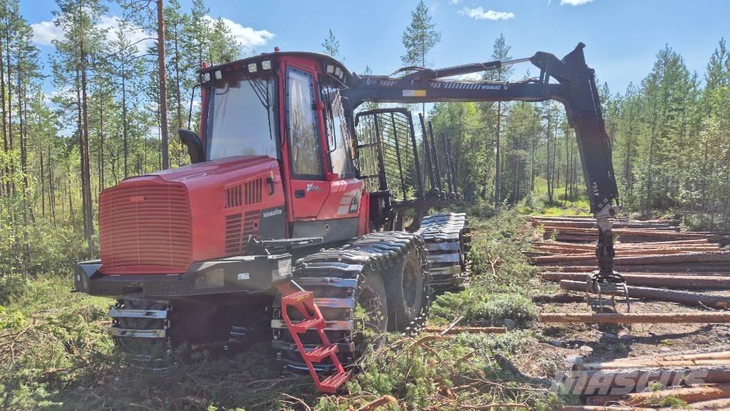 Komatsu 845 Forwarders florestais
