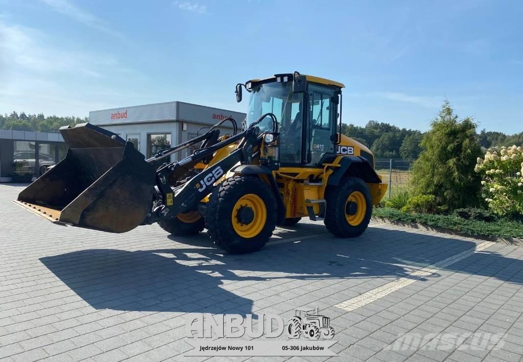 JCB 411 HT Pás carregadoras de rodas