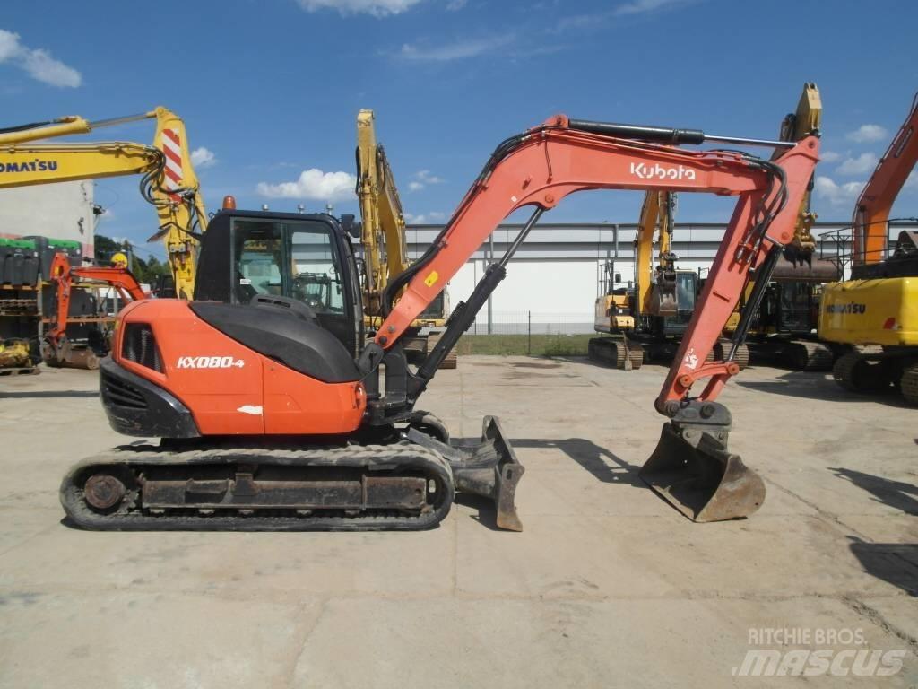 Kubota KX 080-4 Escavadoras Midi 7t - 12t
