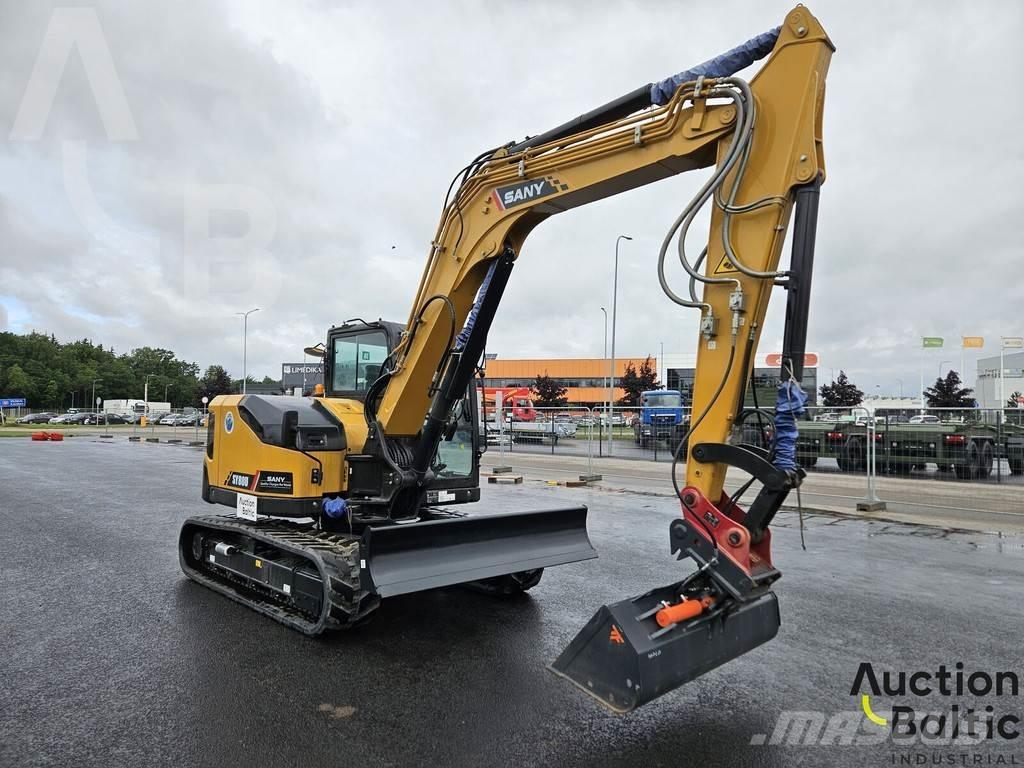 Sany SY80U Escavadoras Midi 7t - 12t