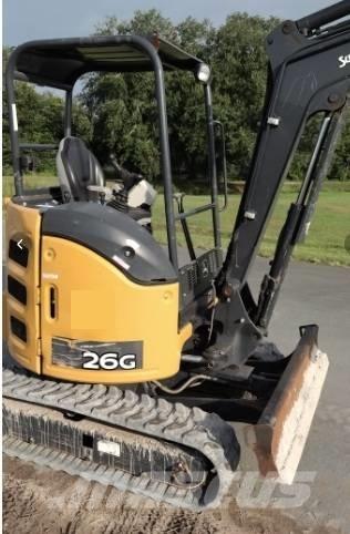 John Deere 26G Mini Escavadoras <7t