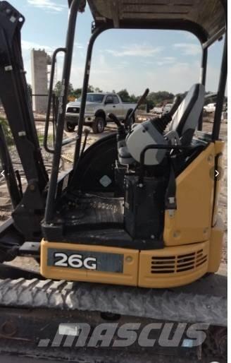 John Deere 26G Mini Escavadoras <7t