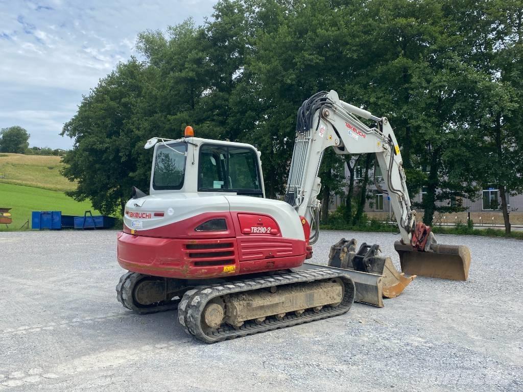 Takeuchi TB290 Escavadoras Midi 7t - 12t