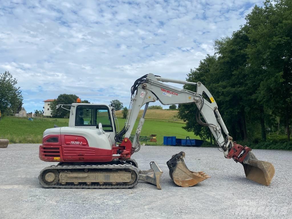 Takeuchi TB290 Escavadoras Midi 7t - 12t
