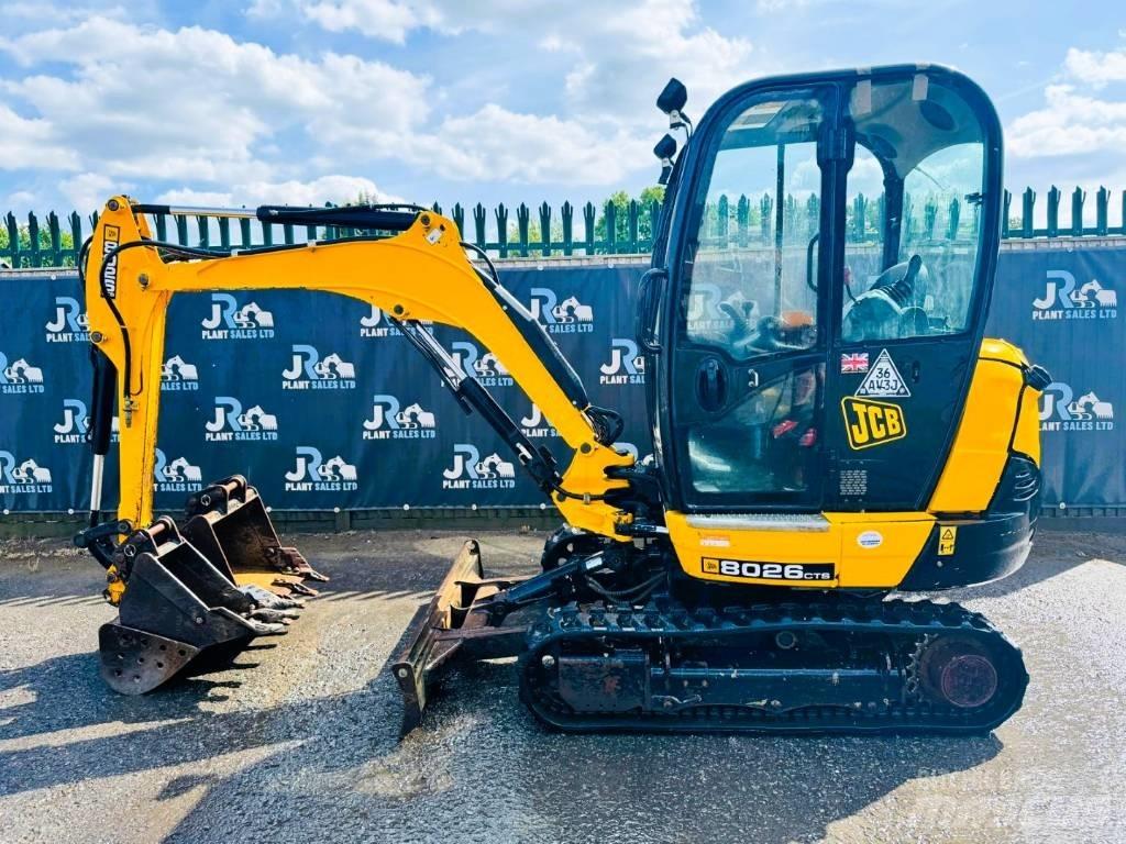 JCB 8026 CTS Mini Escavadoras <7t