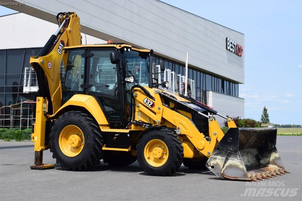 CAT 432 Retroescavadoras