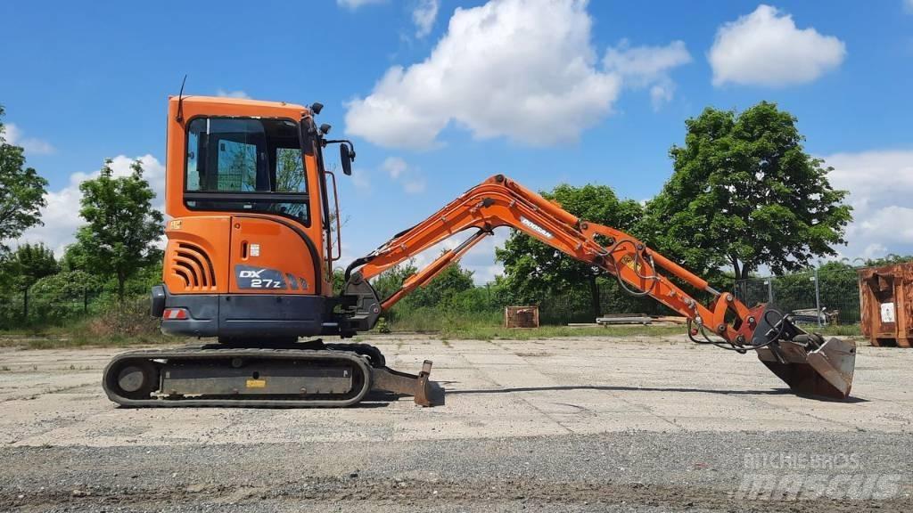 Doosan DX 27 Z Mini Escavadoras <7t