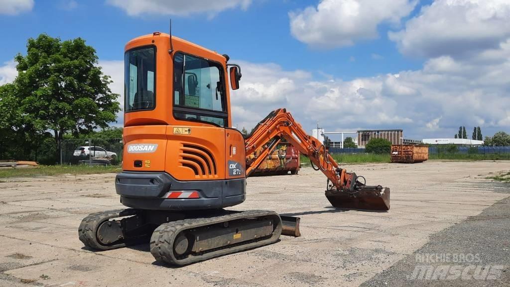 Doosan DX 27 Z Mini Escavadoras <7t