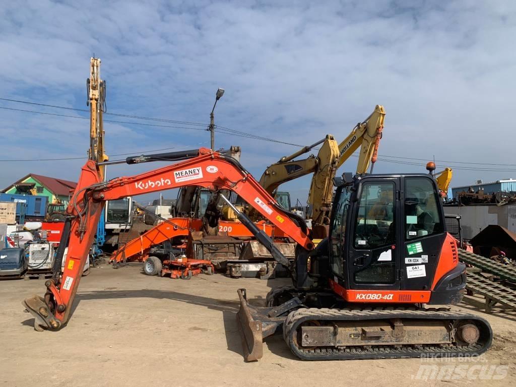 Kubota KX 080-4A Escavadoras Midi 7t - 12t