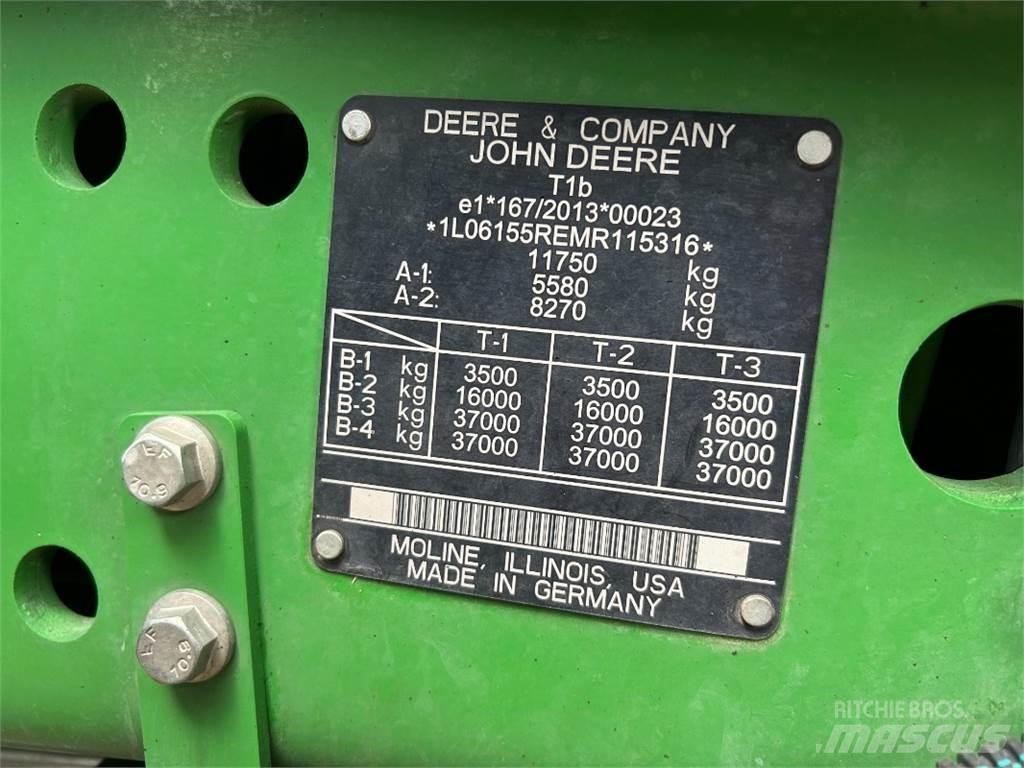 John Deere 6155R Tratores Agrícolas usados