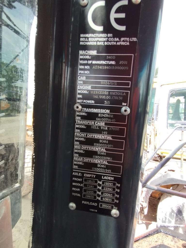 Bell B 40 D Camiões articulados
