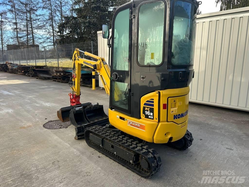 Komatsu PC 16 R-3HS Mini Escavadoras <7t