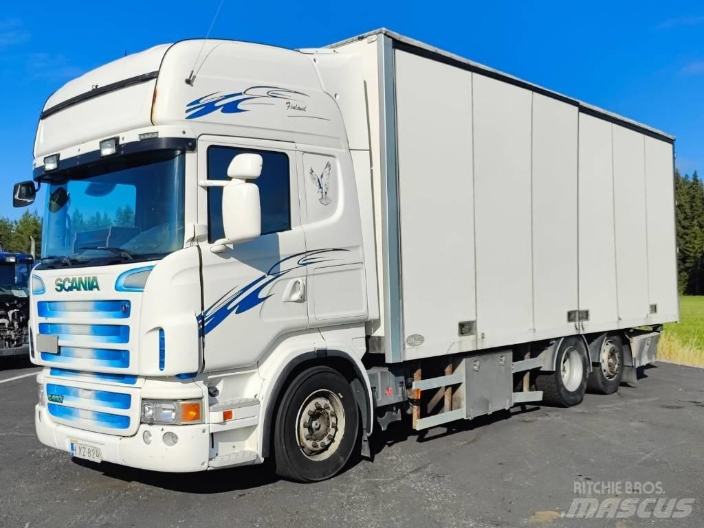 Scania R 480 Camiões de caixa fechada