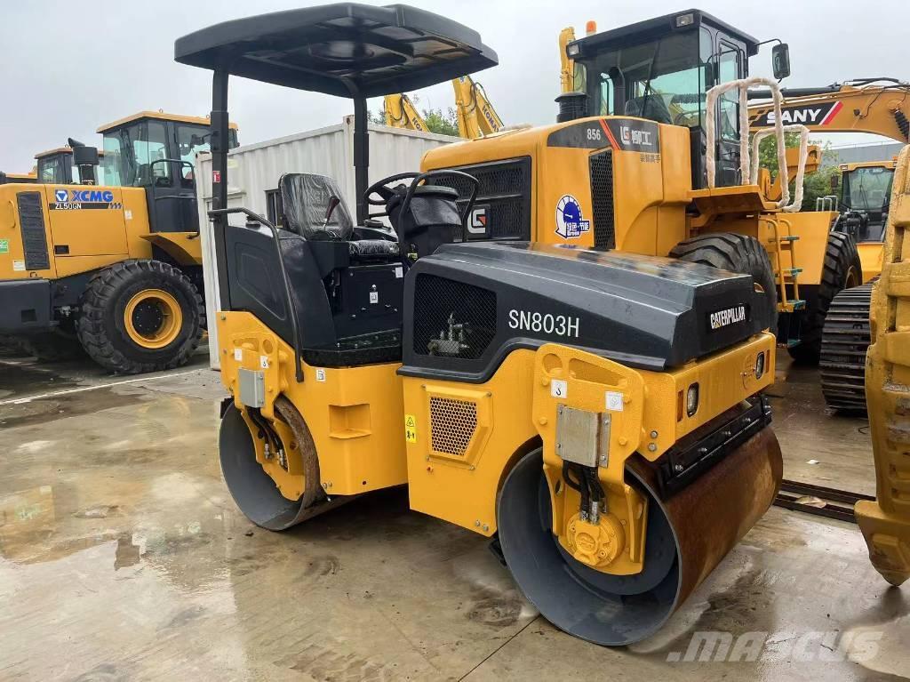 CAT S 80 Cilindros Compactadores tandem