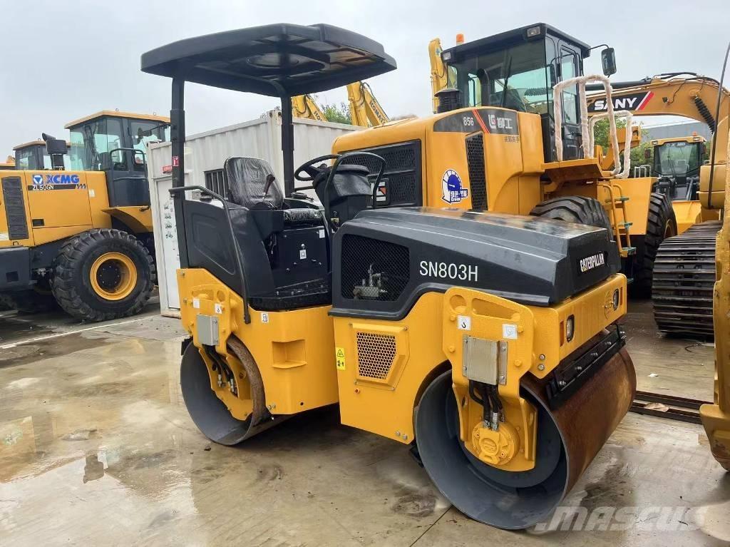 CAT S 80 Cilindros Compactadores tandem