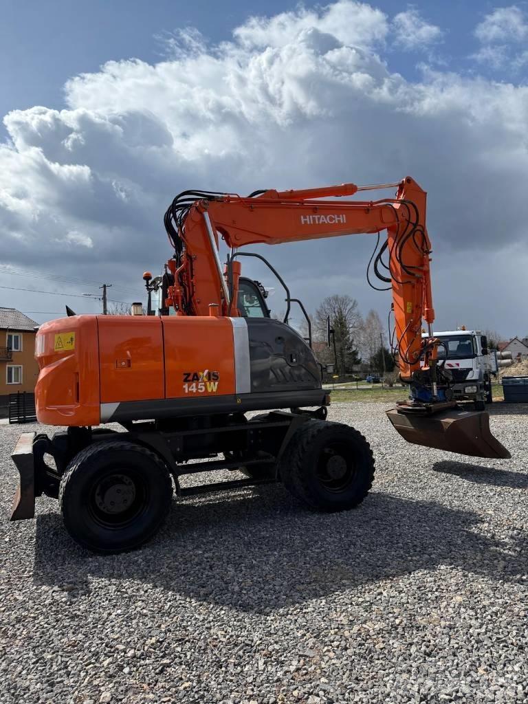 Hitachi ZX 145 W-3 Escavadoras de rodas