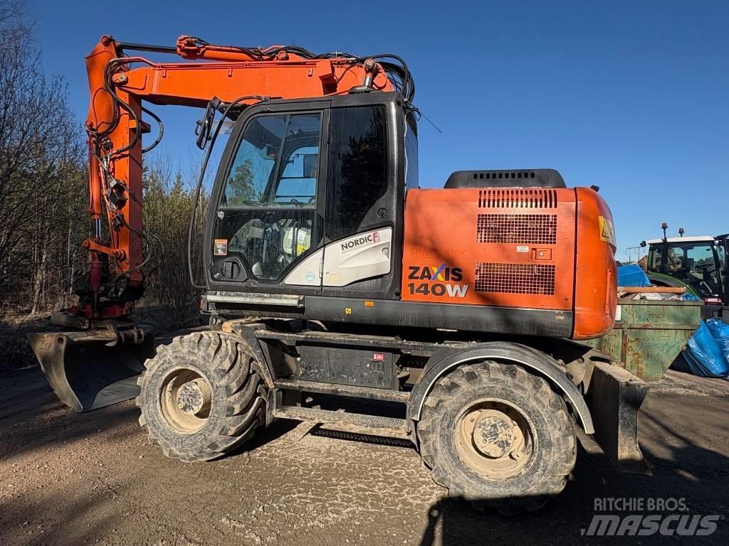 Hitachi ZX 140 W-5B Escavadoras de rodas